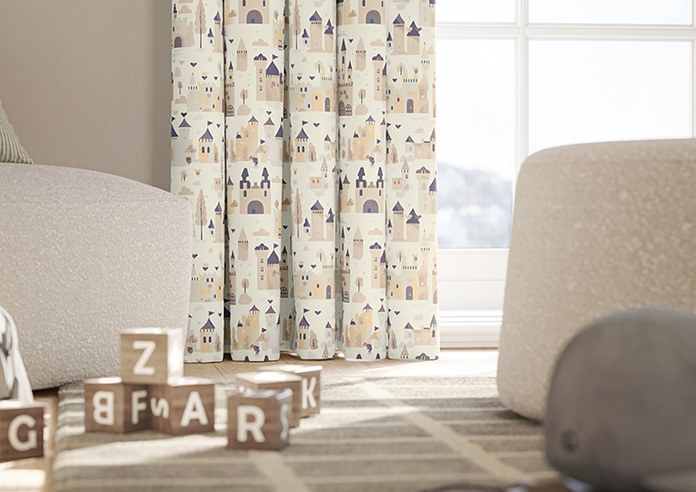 Magic Castle, Stone - Made to Measure Curtains - Image 5